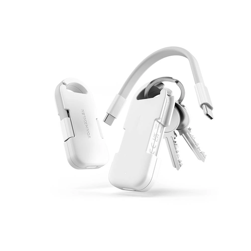 image du produit Batterie externe de secours ultra-compacte de 1 000 mAh conçue pour votre porte-clés