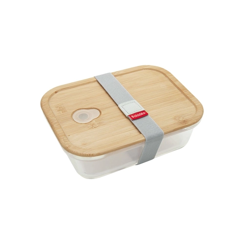 image du produit Bento en verre résistant et bambou 800 ml - lunchbox Eco