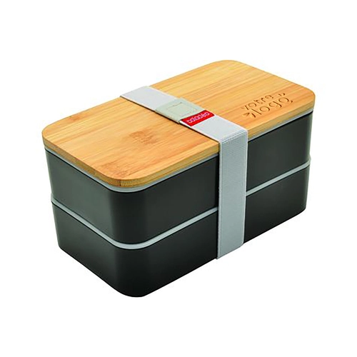 image du produit Bento NAGANO bambou 1300 ml - lunchbox 2 compartiments