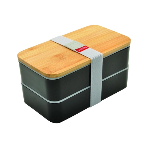 image du produit Bento NAGANO bambou 1300 ml - lunchbox 2 compartiments