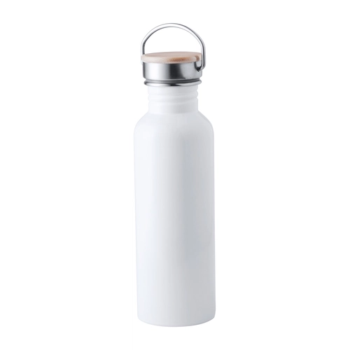 image du produit Bidon en acier inoxydable avec bouchon bambou TULMAN 750 ML