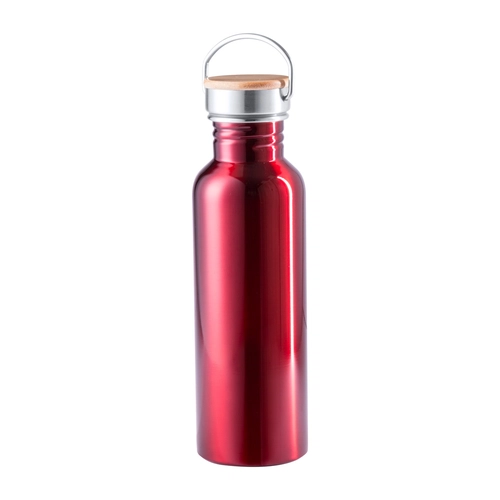 image du produit Bidon en acier inoxydable avec bouchon bambou TULMAN 750 ML