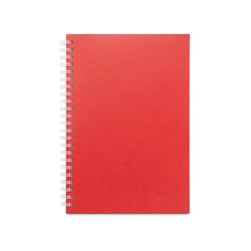 image du produit Bloc-notes A5 avec couverture souple, fabriqué à partir de papier 100 % recyclé