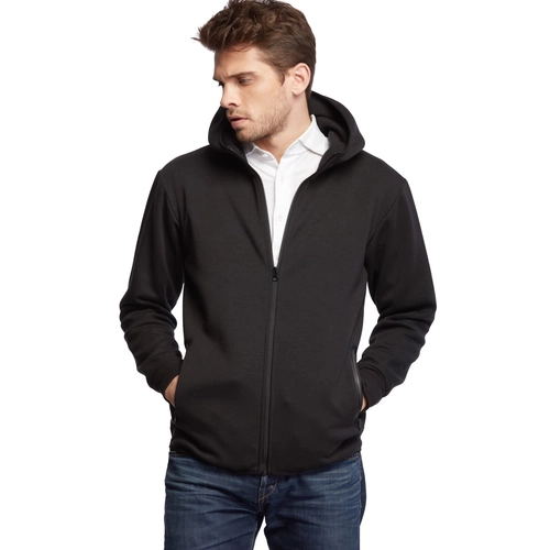 image du produit Blouson ajusté avec une coupe sport en maille polyester et coton