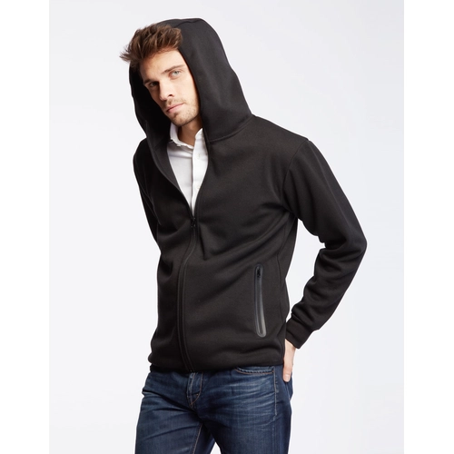 image du produit Blouson ajusté avec une coupe sport en maille polyester et coton