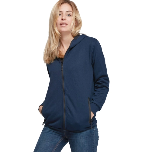 image du produit Blouson ajusté avec une coupe sport en maille polyester et coton