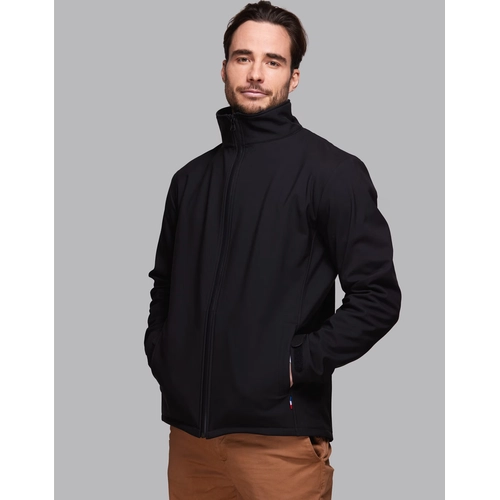 image du produit Blouson softshell Homme en polyester recyclé Made in France