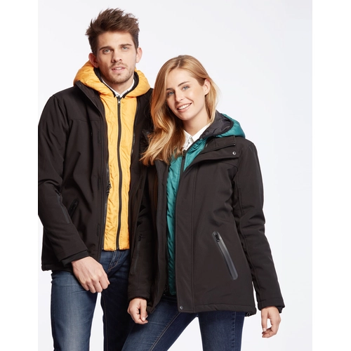 image du produit Blouson Softshell unisexe 3 couches avec membrane imperméable
