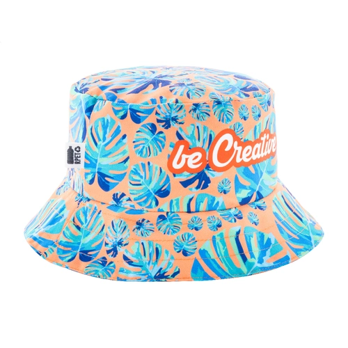 image du produit Bob personnalisé en RPET avec impression en sublimation sur toute la surface