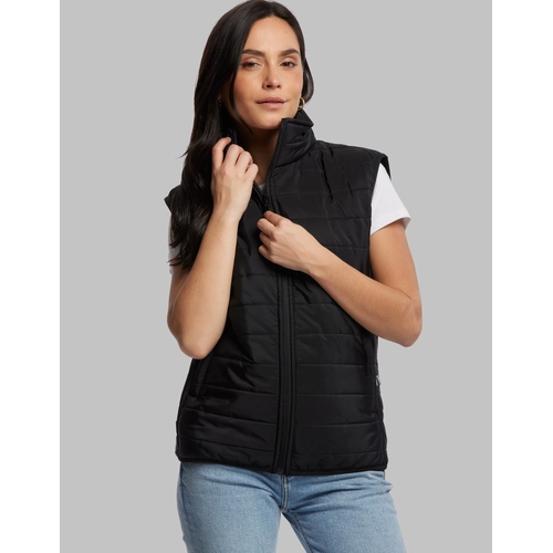 image du produit Bodywarmer Femme à doublure Sherpa - Doudoune sans manches 