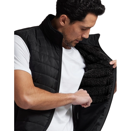 image du produit Bodywarmer Homme à doublure Sherpa - Doudoune sans manches 