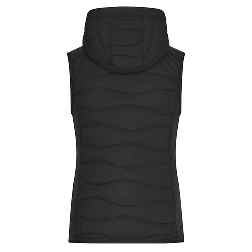 image du produit Bodywarmer matelassé Femme avec capuche - fermeture YKK