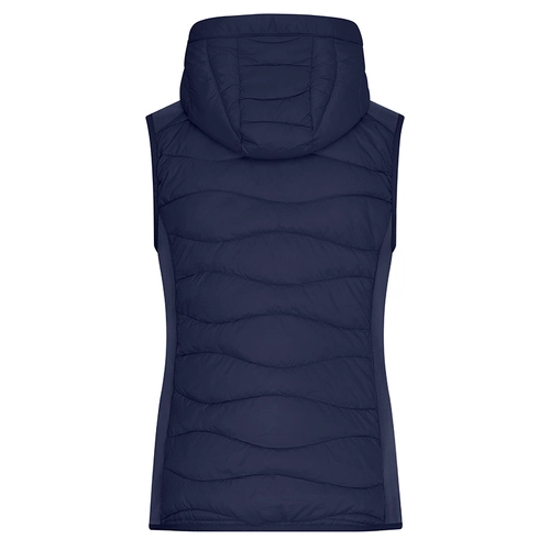 image du produit Bodywarmer matelassé Femme avec capuche - fermeture YKK