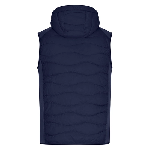 image du produit Bodywarmer matelassé Homme avec capuche - fermeture YKK