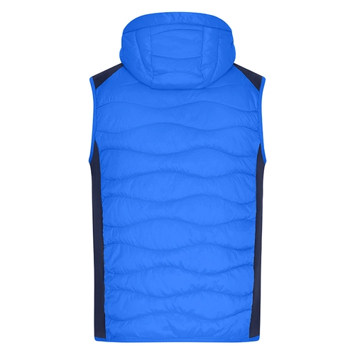 image du produit Bodywarmer matelassé Homme avec capuche - fermeture YKK