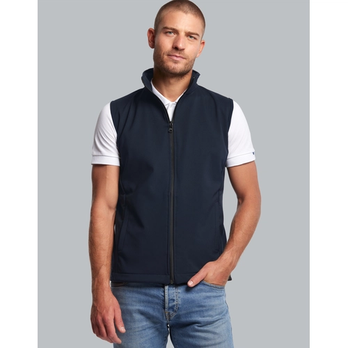 image du produit Bodywarmer Softshell Homme Made In France en polyester recyclé