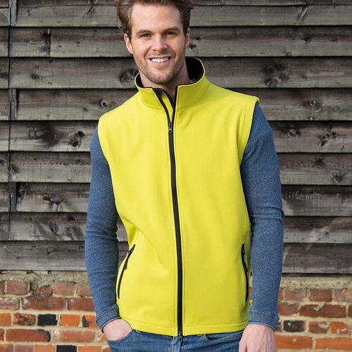 image du produit Bodywarmer softshell homme, veste 100% polyester