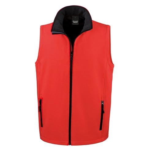 image du produit Bodywarmer softshell homme, veste 100% polyester