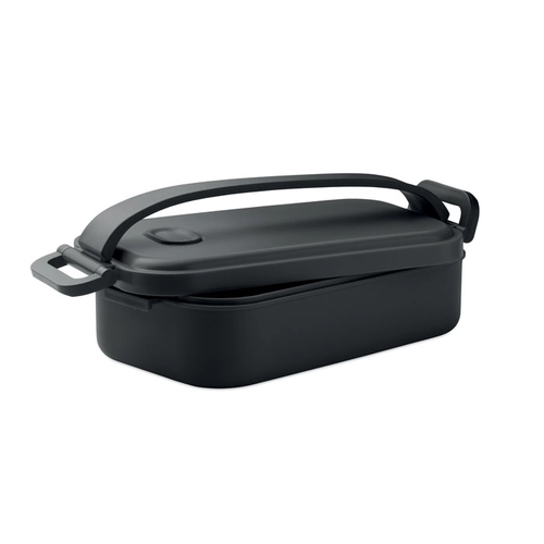image du produit Boîte à lunch en PP, avec boucles latérales et couvercle hermétique