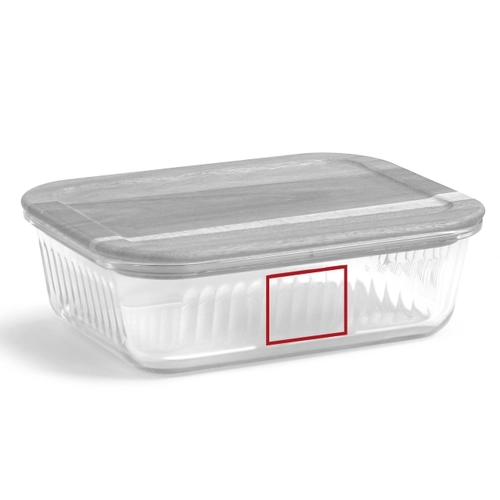 image du produit Boîte repas 1L en verre borosilicate