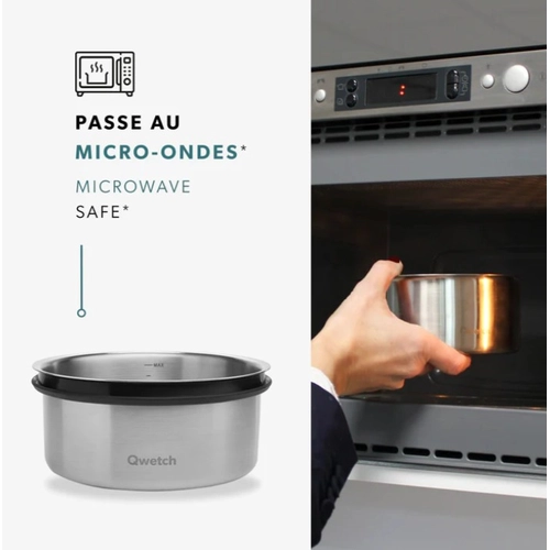 image du produit Boîte traiteur QWETCH - 900 ml - fabrication France