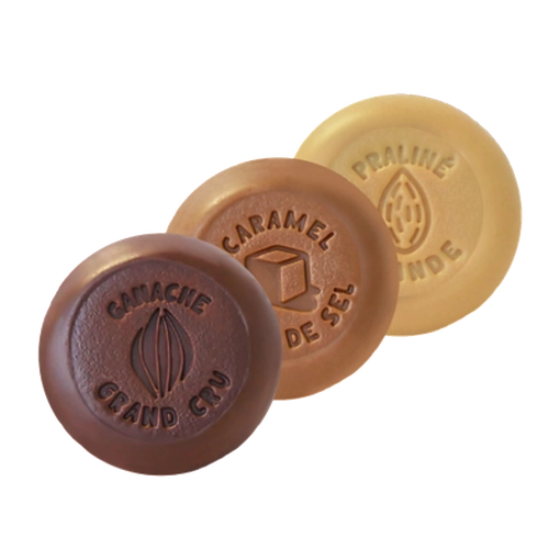 image du produit Bonbons palets fourrés de 32 mm - Made In France