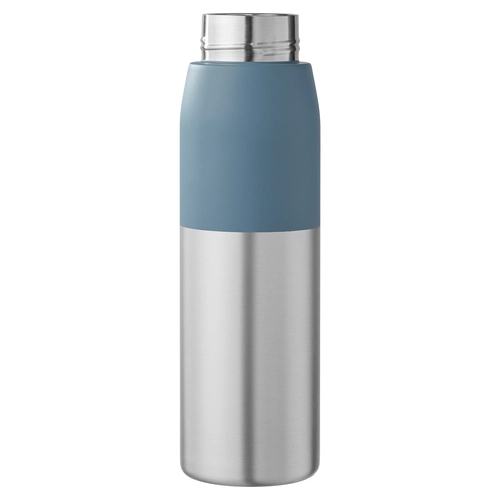 image du produit Bouteille à couvercle à torsion en acier inoxydable recyclé - 650 ml