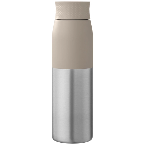 image du produit Bouteille à couvercle à torsion en acier inoxydable recyclé - 650 ml