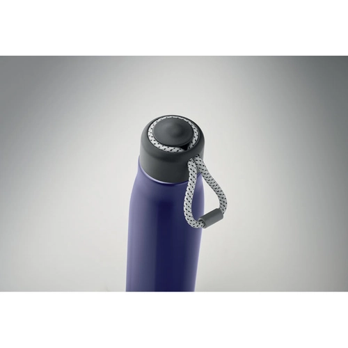 image du produit Bouteille à double paroi en acier inoxydable recyclé avec poignée 500ml