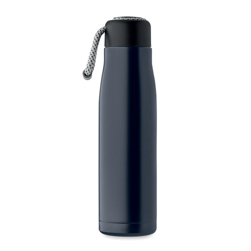 image du produit Bouteille à double paroi en acier inoxydable recyclé avec poignée 500ml