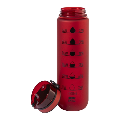 image du produit Bouteille avec graduation en RPET - 1 litre
