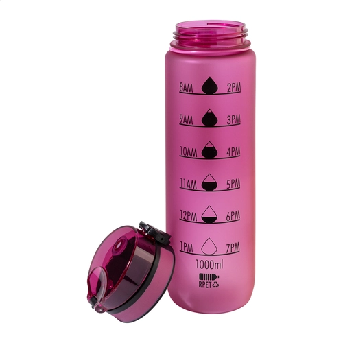 image du produit Bouteille avec graduation en RPET - 1 litre