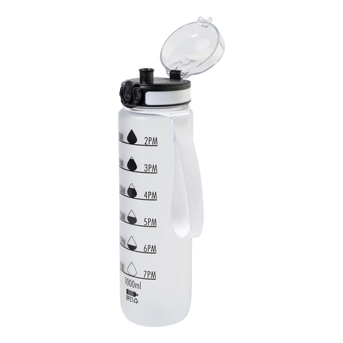 image du produit Bouteille avec graduation en RPET - 1 litre