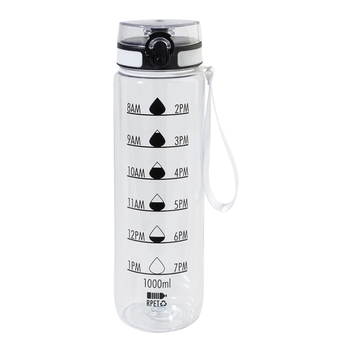 image du produit Bouteille avec graduation en RPET - 1 litre