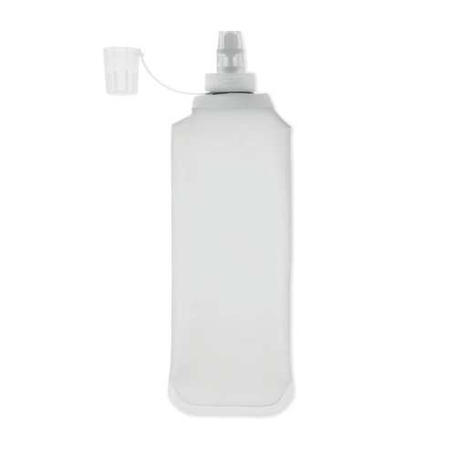 image du produit Bouteille d'eau pliable en TPU avec valve à pincer