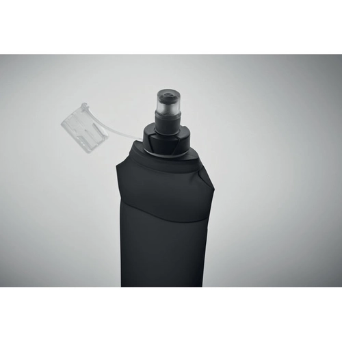 image du produit Bouteille d'eau pliable en TPU avec valve à pincer