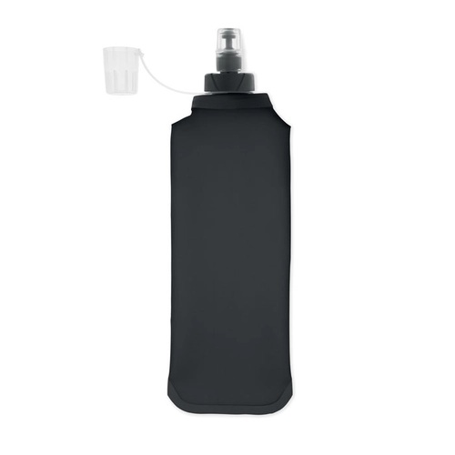 image du produit Bouteille d'eau pliable en TPU avec valve à pincer