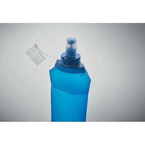 image du produit Bouteille d'eau pliable en TPU avec valve à pincer