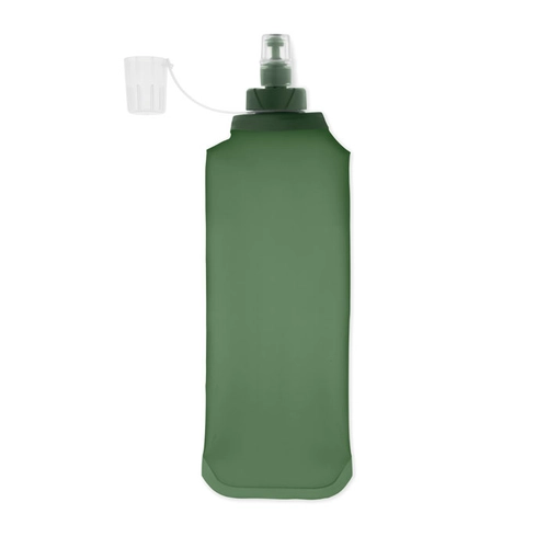 image du produit Bouteille d'eau pliable en TPU avec valve à pincer