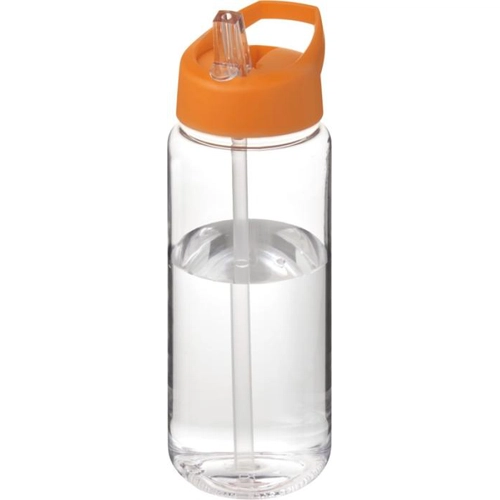 image du produit Bouteille de sport H2O 600 ml avec couvercle bec verseur