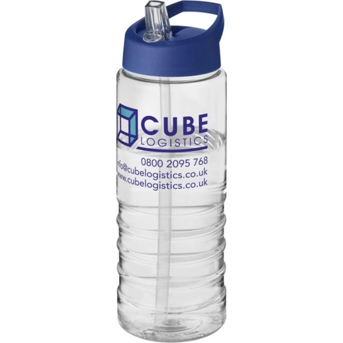 image du produit Bouteille de sport H2O 750 ml avec couvercle bec verseur