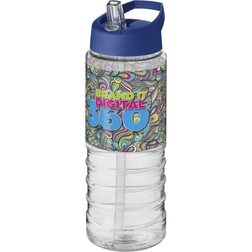 image du produit Bouteille de sport H2O 750 ml avec couvercle bec verseur