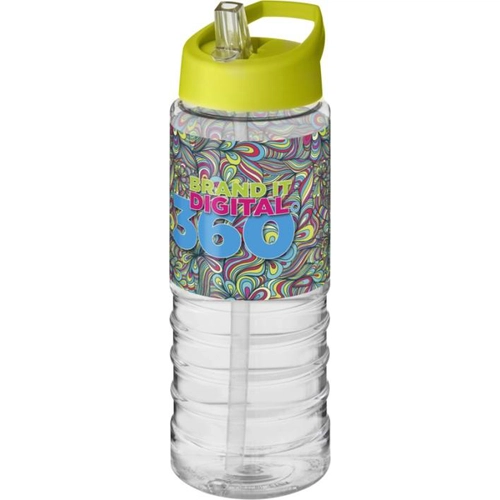 image du produit Bouteille de sport H2O 750 ml avec couvercle bec verseur