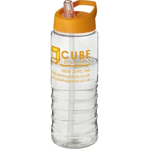 image du produit Bouteille de sport H2O 750 ml avec couvercle bec verseur