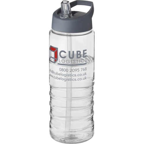 image du produit Bouteille de sport H2O 750 ml avec couvercle bec verseur