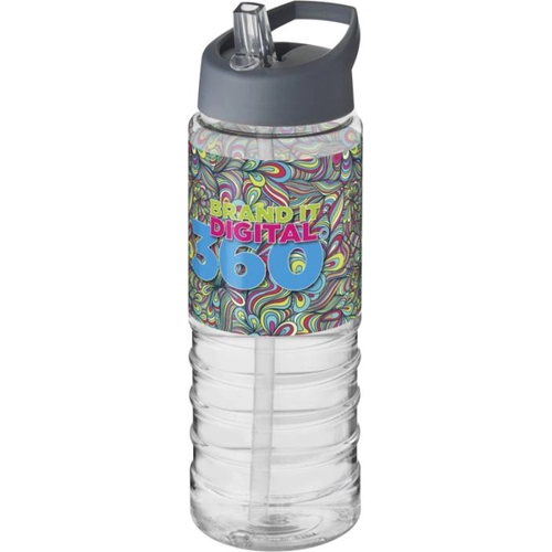 image du produit Bouteille de sport H2O 750 ml avec couvercle bec verseur