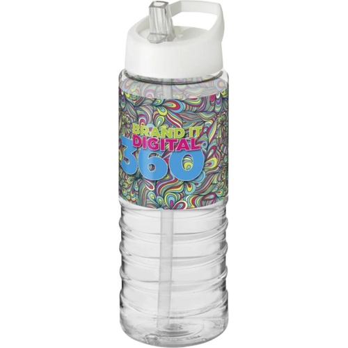 image du produit Bouteille de sport H2O 750 ml avec couvercle bec verseur