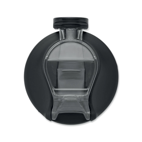 image du produit Bouteille de sport motivante en RPET avec paille intégrée