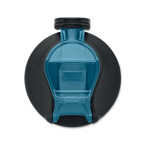image du produit Bouteille de sport motivante en RPET avec paille intégrée