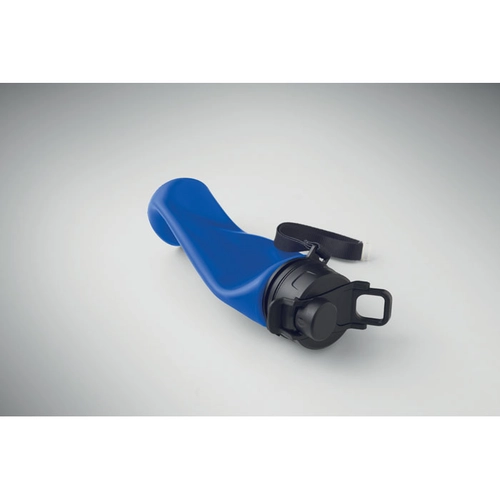 image du produit Bouteille de sport pliable en silicone avec couvercle en PP